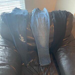 Isabel Maternity by Ingrid & Isabel Blue and Black Skinny Jeans